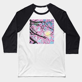 Pink tree Baseball T-Shirt